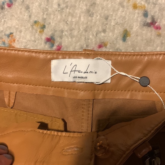 Leather cargo pants - Picture 8 of 11